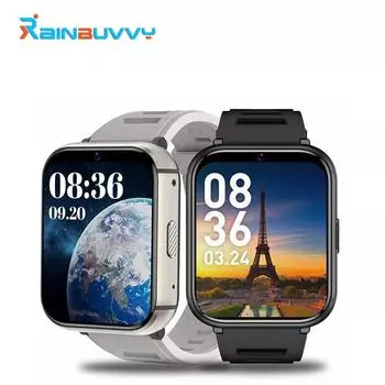 RAINBUVVY Q668 4G умные часы-телефон Экран 1,99 дюйма Android 9.0 четырехъядерный процессор 2 ГБ ОЗУ 16 ГБ ПЗУ 930 мАч WIFI 5 МП двойная камера изысканные часы