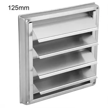 Rainproof Cap Stainless Steel Vent Stylish Silver 125/150mm 1PCS 304 Stainless Steel Air Outlet External Modern Homes
