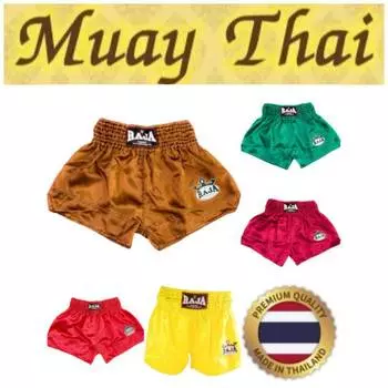 Raja Boxing Muay Thai Kickboxing Training MMA Shorts Retro Vintage Pants Print 3D Elastic Waist Fight Martial Art Quick Dry Unisex Men Women 4S