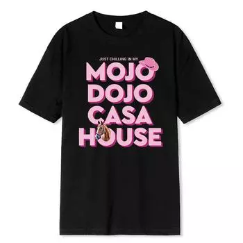 Райан Гослинг Mojo Dojo Casa House футболка аксессуары унисекс для женщин из чистого хлопка новинка футболка топы с короткими рукавами плюс размер