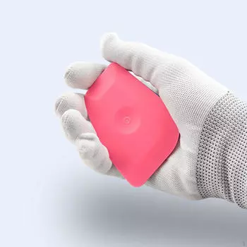 Ракель, автомобильная угловая отделка из фольги, легкий, портативный, простой в использовании, инструменты для автомобильной виниловой пленки розовый