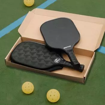 Ракетка Black Technology Peak Ball, международная сертификация США, ракетка Pickleball из углеродного волокна для профессионального обучения