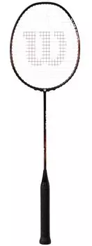 Ракетка для бадминтона Wilson [только рамка] BLAZE S PLUS, размер рукоятки 5, черная x оранжевая WR120721S2