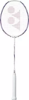 Ракетка для бадминтона YONEX Nano Flare 111 NANOFLARE111 для начинающих, только оправа, фара NF111 4U6, белая/лавандовая (104)