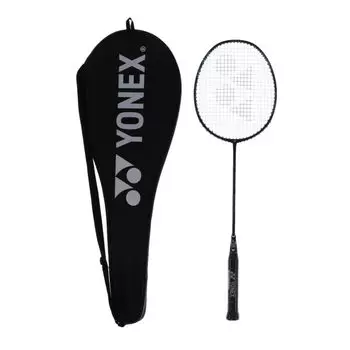Ракетка для бадминтона YONEX Nanoflare 002 прозрачная черная x синяя 4U-5