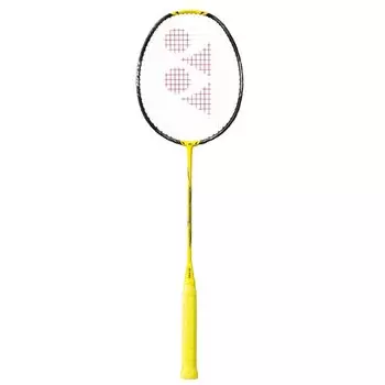Ракетка для бадминтона Yonex NanoFlare 1000 Tour — с предварительной натяжкой струн (4УГ5) жёлтый