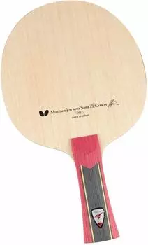 Ракетка для настольного тенниса Butterfly Shakehand Jun Mizutani SUPER ZLC FL 36601, размер лезвия 157 x 150 мм