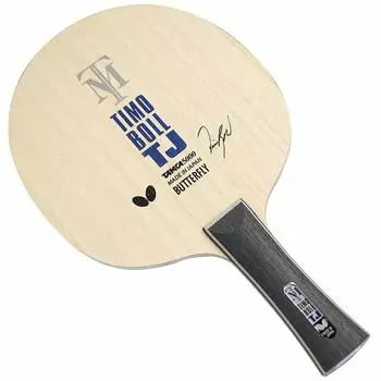 Ракетка для настольного тенниса Butterfly Timo Boll TJ Shakehand для атаки, специальные материалы, для детей, для продвинутых игроков, с широкими краями, совместимые с большими мячами 36941