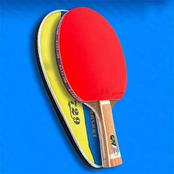 Ракетка для настольного тенниса. Двухсторонняя горизонтальная ракетка для настольного тенниса с антипригарным покрытием. One Size