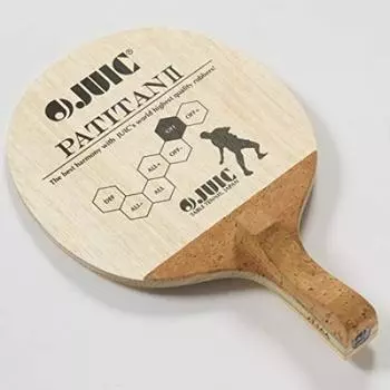 Ракетка для настольного тенниса JUIC PATITAN 2 Round Reversible Pen Holder Racket 154 x 153 x 2248 6.3mm