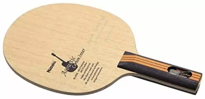 Ракетка для настольного тенниса Nittaku Accor Carbon Inner Shakehand Attack Special Material Straight NC-0402