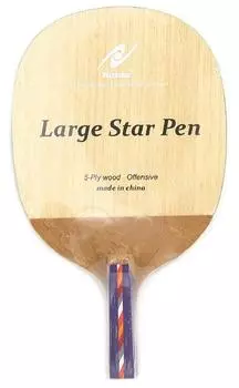 Ракетка для настольного тенниса Nittaku, большая ручка Star Pen, держатель для большого мяча NE-6689