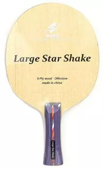 Ракетка для настольного тенниса Nittaku Large Star Shake Hand Large Ball Flare NE-6895