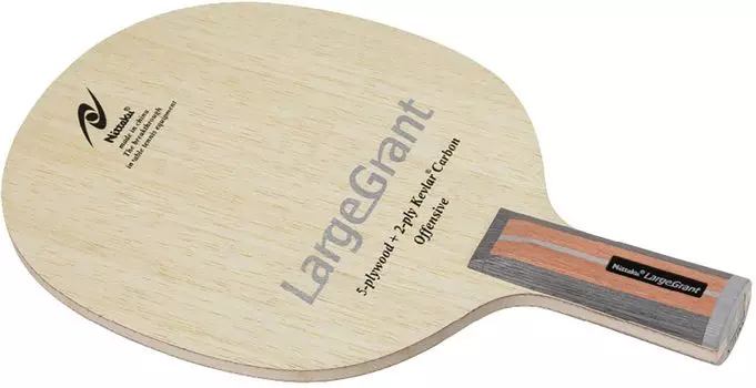 Ракетка для настольного тенниса Nittaku Large Ball Racket, большая, Grant C NC0220
