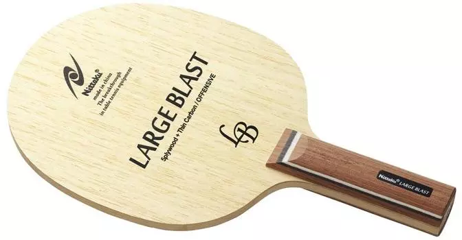 Ракетка для настольного тенниса Nittaku Large Blast Shakehand Large Ball Straight NC-0415