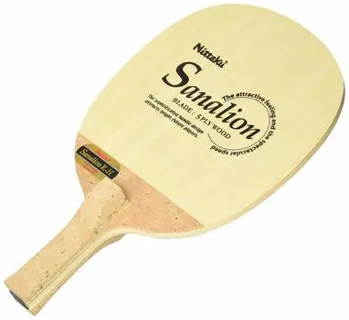 Ракетка для настольного тенниса Nittaku Sanarion, держатель для ручки, закругленные углы, правая сторона (обратимый) СВ-6654