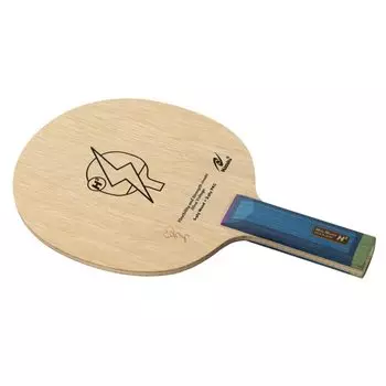 Ракетка для настольного тенниса NITTAKU Shake Racket Hina Hayata FL NC0479 коричневая 158 x 100 x лезвие 152 мм, рукоятка 24,0 мм