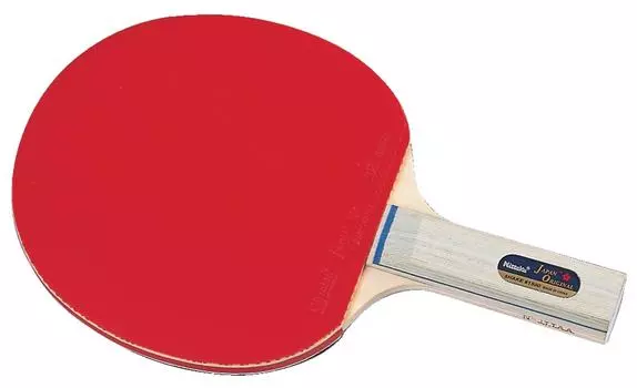 Ракетка для настольного тенниса Nittaku Sticky Japan Original Plus Shakehand Red x Black ST #1500 NH-5133