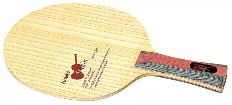 Ракетка для настольного тенниса Nittaku Violin Shakehand Attack, 5 предметов, фанера, Flare NE-6757