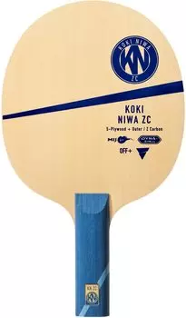 Ракетка для настольного тенниса VICTAS Attack Shakehand Racket Koki Niwa ZC Straight ST 310305
