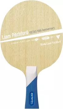 Ракетка для настольного тенниса VICTAS Flare Liam Pitchford 90-х годов, модель 318074, 157 мм x 150 мм
