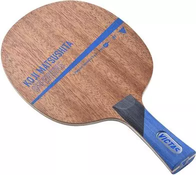 Ракетка для настольного тенниса VICTAS Koji Matsushita Offensive Shakehand Defensive из 5 частей фанеры, модель, используемая Koji Matsushita Flare 028104