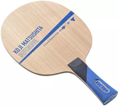 Ракетка для настольного тенниса VICTAS Koji Matsushita Defensive Shakehand Defensive из 5 частей фанеры Koji Matsushita Player Used Model Flare 028204