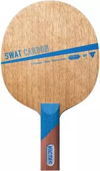 Ракетка для настольного тенниса VICTAS SWAT CARBON SWAT Carbon Attack Shakehand Straight 310035
