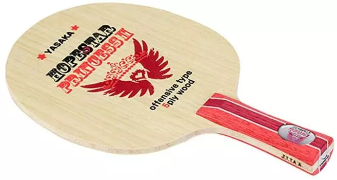 Ракетка для настольного тенниса Yasaka для рукопожатия Kids Hope Star Princess 2 FLA