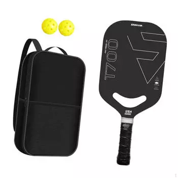 Ракетка для пиклбола из углеродного волокна, легкая, толщина 13,5 мм