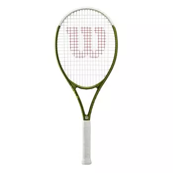 Ракетка для тенниса Wilson Hard BLADE FEEL TEAM 103 Feel Grip Size 2 WR117710U2 [Gut tensioned] (Команда Блэйда) Зеленый/Белый