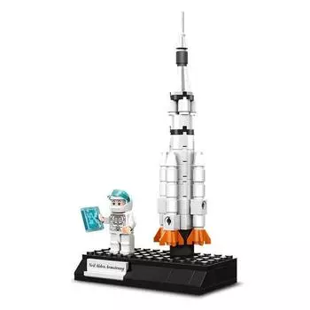 Ракетный блок Wangji Dal Exploration Rocket Block 1801WG, награда за смешанные цвета