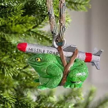 Ракеты Фигурка жабы Садовая ракета Зеленая золотая лягушка Статуэтка из смолы Управляемые ракеты Скульптура животного Для помещений На открытом воздухе Украшение для газона Орнамент