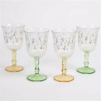 Rakle Botanical Набор из 4 стаканов на ножке 240 мл