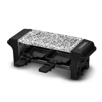 Раклетт и камень с 2 сковородами с антипригарным покрытием, 350 Вт, Rc Everest, восстановленный