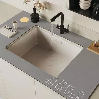 Раковина, диатомовый грязевой кран, коврик для слива мыла, счетчик для мытья туалета, впитывающая подставка для ванны, может быть изготовлена по индивидуальному заказу 80*120cm