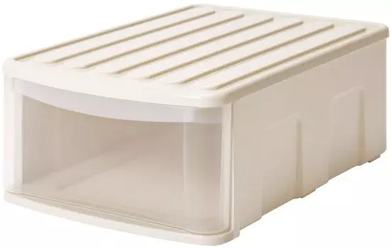 Раковина для хранения одежды Sanko Plastic Ширина 38 x Глубина 55 x Высота 22 см Мягкий бежевый