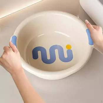 Раковина для мытья посуды, чаша для мытья посуды, многофункциональная посудомоечная машина для одежды, фруктов синий