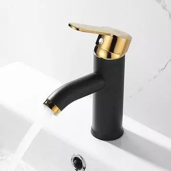 Раковина кран для ванной комнаты настенный смеситель для горячей и холодной воды краны для раковины матовый черный золотой кран для раковины кран для унитаза