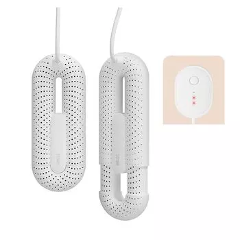 Raksonic Shoe Shoe Shoe Многофункциональная сушилка для обуви с 3 пористыми нагревательными элементами для лыж Подходит для всех сушилок, сушилок, сушилок, сушилок, выдвижных, этапов, белый