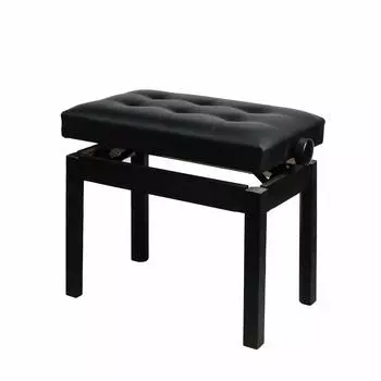 RAKU Piano Высота Нет Ширина Глубина Бесступенчатый винт Электронная пианино Клавиатура Доступно в 2 Стул, Регулируемый, Хранение, 57 см, 35 см, Подъемный, Стул, чёрный
