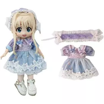 Rakulifey Obitsu 11 Outfit Dress Obi 11 Size Outfit Set Clothes Clothes 1 12 Doll Clothes Decorations Obitsu Doll Clothes Set 2 Pieces