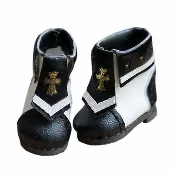 rakulifey Obitsu 11 shoes OB11 size shoes Obitsu doll 11cm cute sailor shoes 4 colors (black)