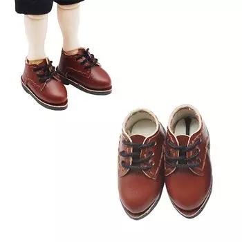 rakulifey Обувь Obitsu 11 Униформа обувь OB11 размер обувь кукла Obitsu 11см принадлежности обувь для куклы bjd подарок 1/12 (коричневый 1)