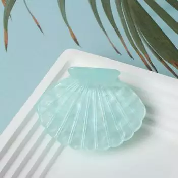 Ракушка Зажим-краб для волос Зажимы Смола Заколки для волос Мраморный узор Зажим-краб для волос Заколки Головные уборы для женщин Стайлинг Парикмахерское искусство