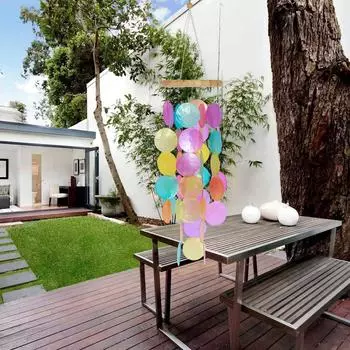 Ракушки ветряные колокольчики богемный подвесной натуральный ракушки мечта ветряные колокольчики детская комната ловцы снов для дома сад двор украшение НОВЫЙ