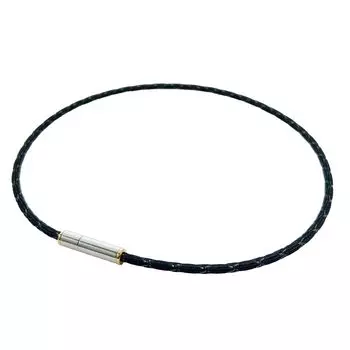 RAKUWA Magnetic Necklace Metax Jewelry Type Black 50cm Relief Blood [Phiten] [Stiff Shoulders] [Stiff Neck] [Improves Stiffness] [Stiffness Relief] чёрный