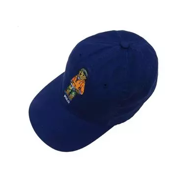 Ralph Cap One Point Polo Bear Embroidery Hat (Polo Lauren) Men s Women s 0108986-NAVY/F.SHORTS [Item]
