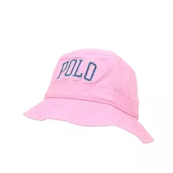 Ralph Logo Embroidery Cotton Bucket Safari Hat Cap (Polo Lauren) Men s Women s 01080090-LXL-PINK [Item] розовый