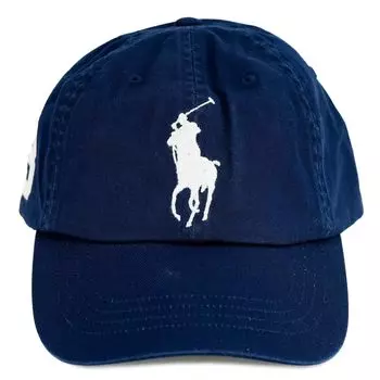 RALPH Ralph 710673584 Кепка чинос Big Pony 013 ТЕМНО-СИНИЙ [POLO LAUREN] [Polo Lauren] БЕЛЫЙ/НЬЮПОРТ [Товар]